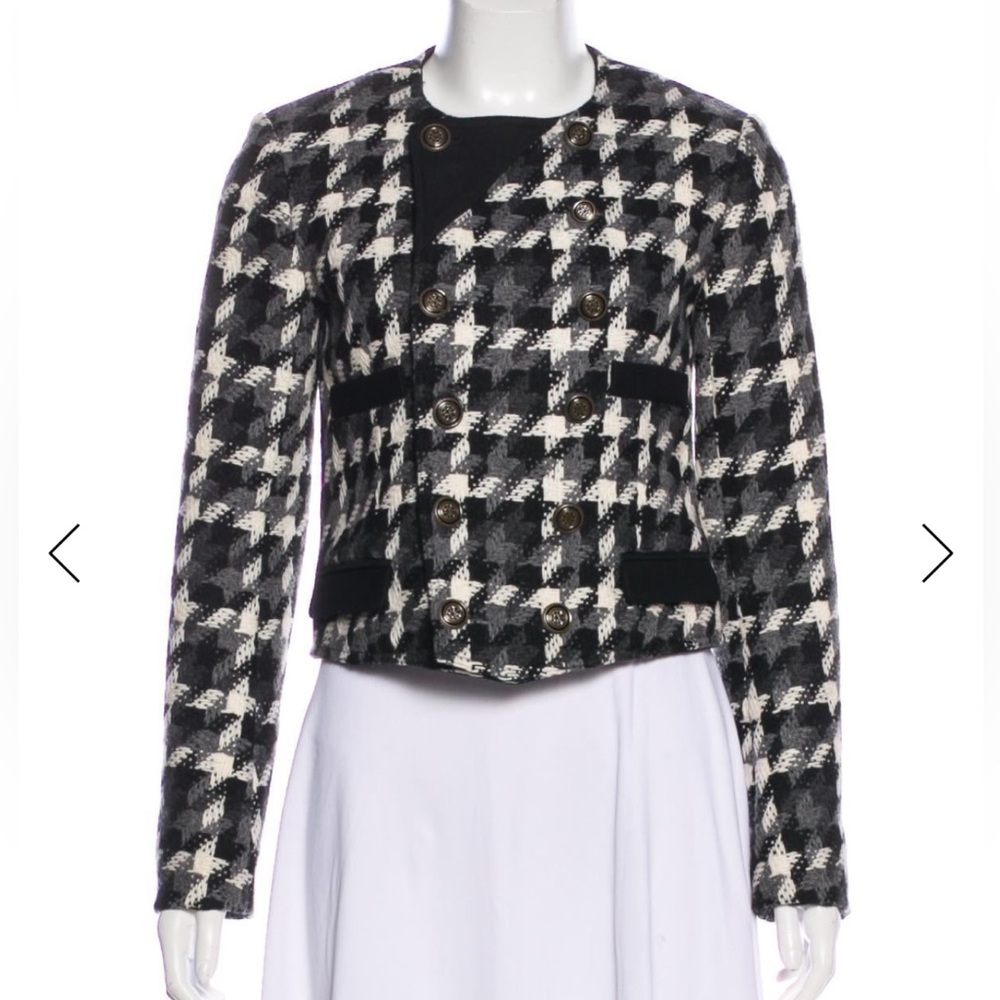 Chloe patterned wool jacket - image 1